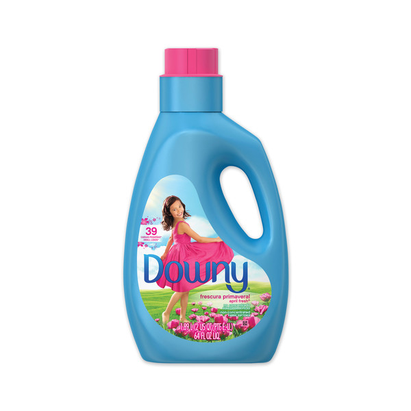 Downy Liquid Fabric Softener, April Fresh, 39 Loads, 64 oz Bottle 89674EA